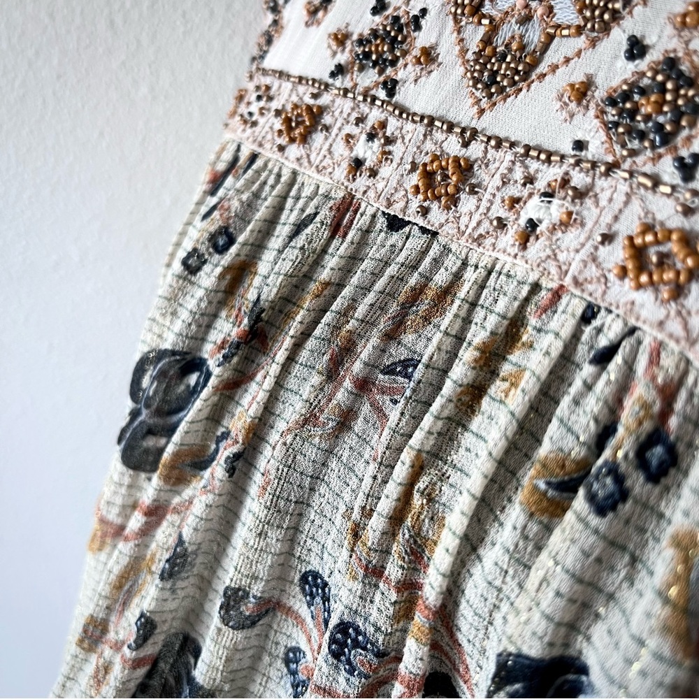EXC • Free People Stroll Through the Meadow Blouse • - Picture 5 of 12